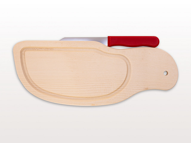 Messerbrett mini mit Frühstücksmesser – Bild 5