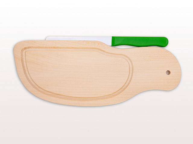 Messerbrett mini mit Frühstücksmesser – Bild 4