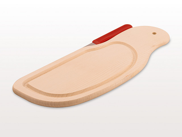 Messerbrett mini mit Frühstücksmesser – Bild 3