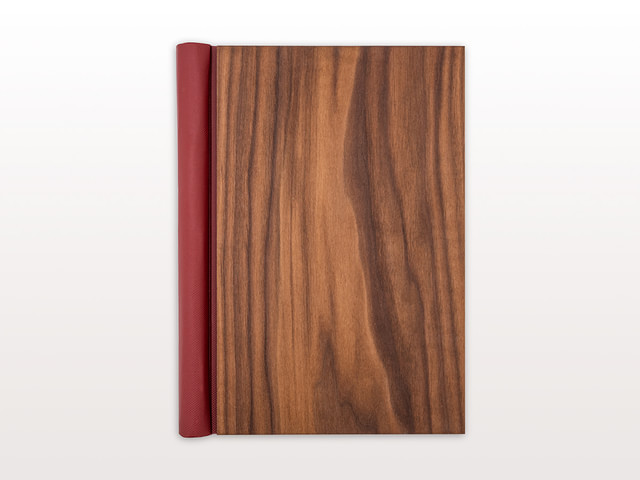 Holz-Speisekarte, Nussbaum – Bild 3